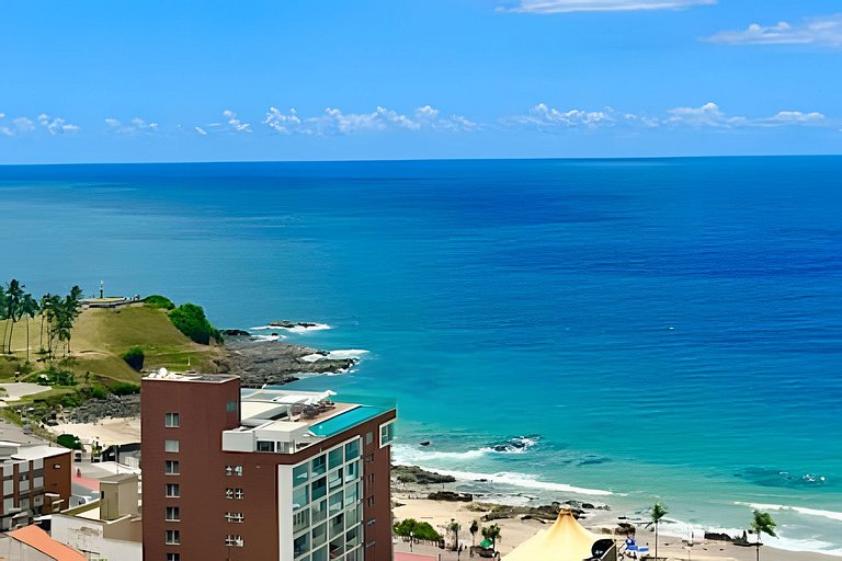 Vista Mar Studio Com Terraço e Piscina Na Barra