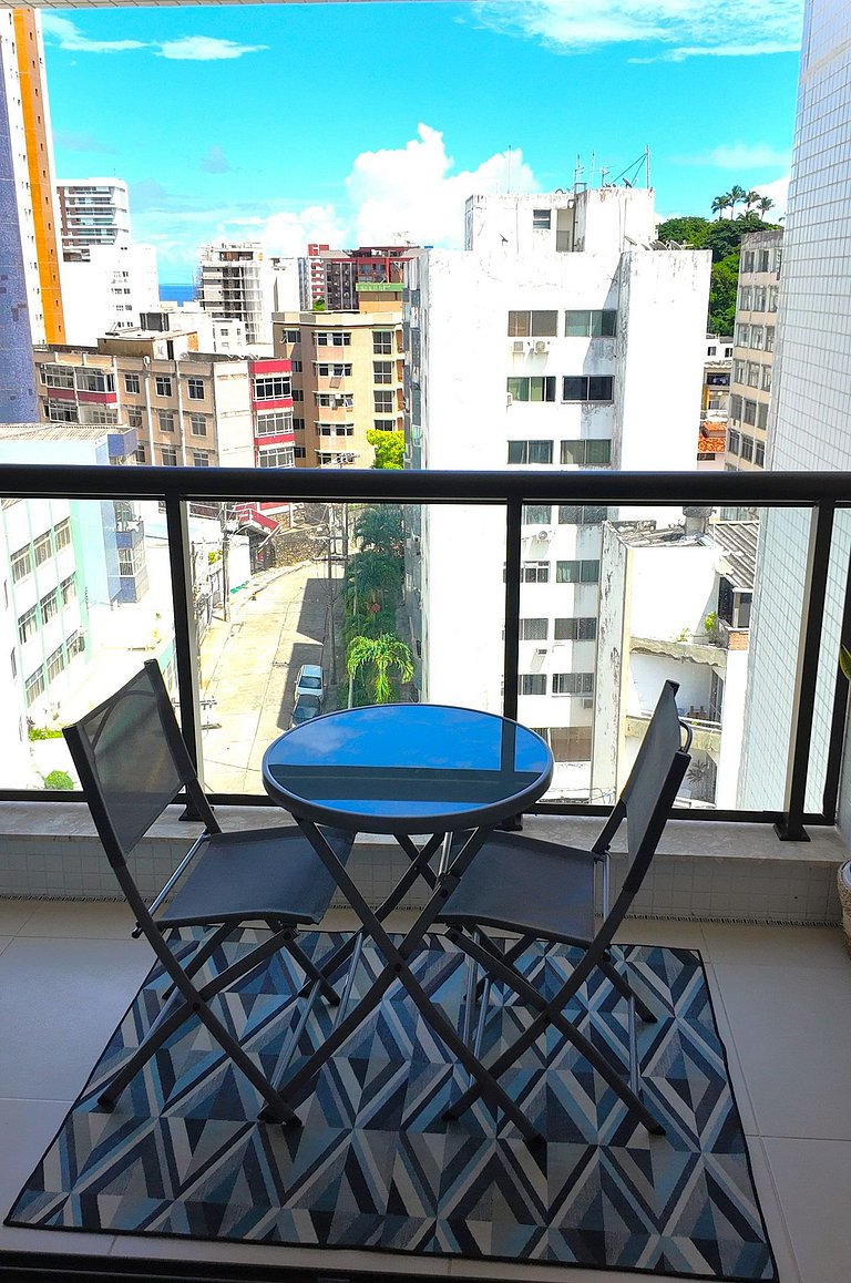 Vista Mar Studio Com Terraço e Piscina Na Barra