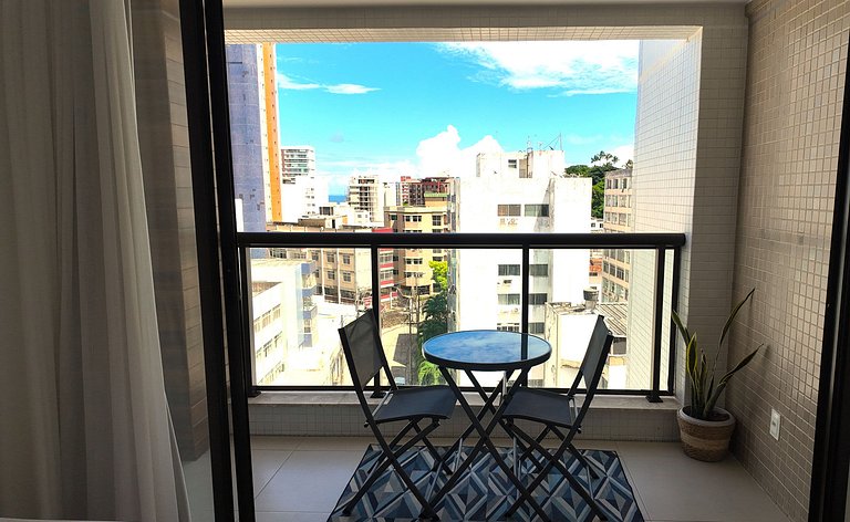 Vista Mar Studio Com Terraço e Piscina Na Barra